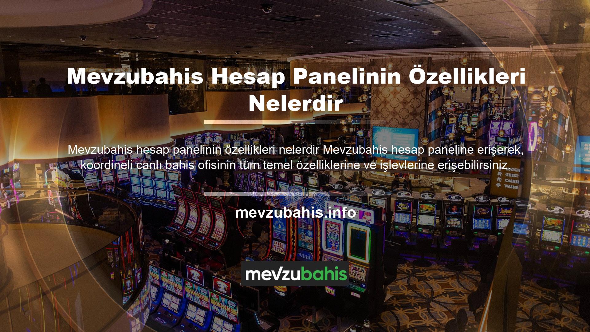 Canlı bahis sitesi, ülkemizdeki oyun endüstrisinde önemli bir oyuncudur ve hesap panelinden erişilebilen kullanıcı dostu bir arayüz sağlar