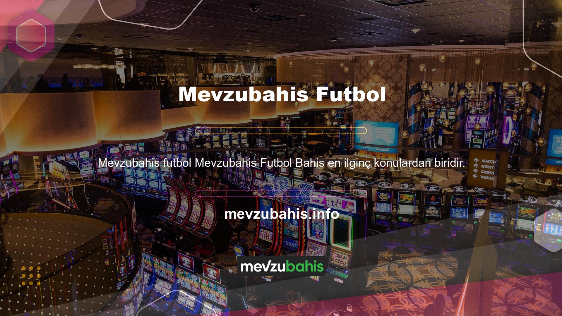 Canlı bahis sitesindeki spor rehberi aralarından seçim yapabileceğiniz birçok farklı spora sahiptir, ancak futbol en popüler olanıdır